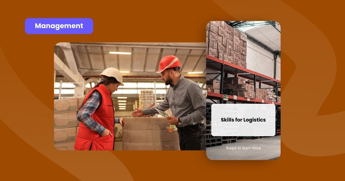 Preview of skills for logistics