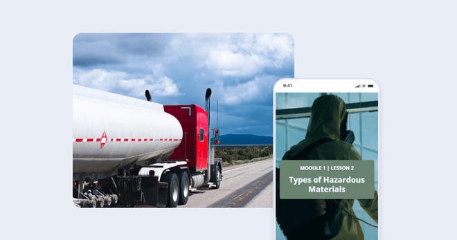 Logistics training topic - Hazardous materials handling