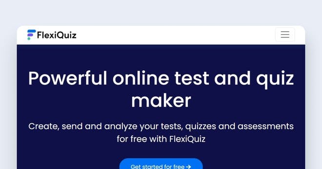 Quiz online app - FlexiQuiz