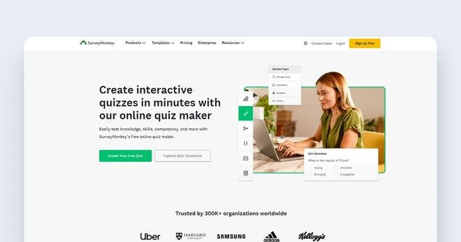 Multiple choice test creator software - SurveyMonkey