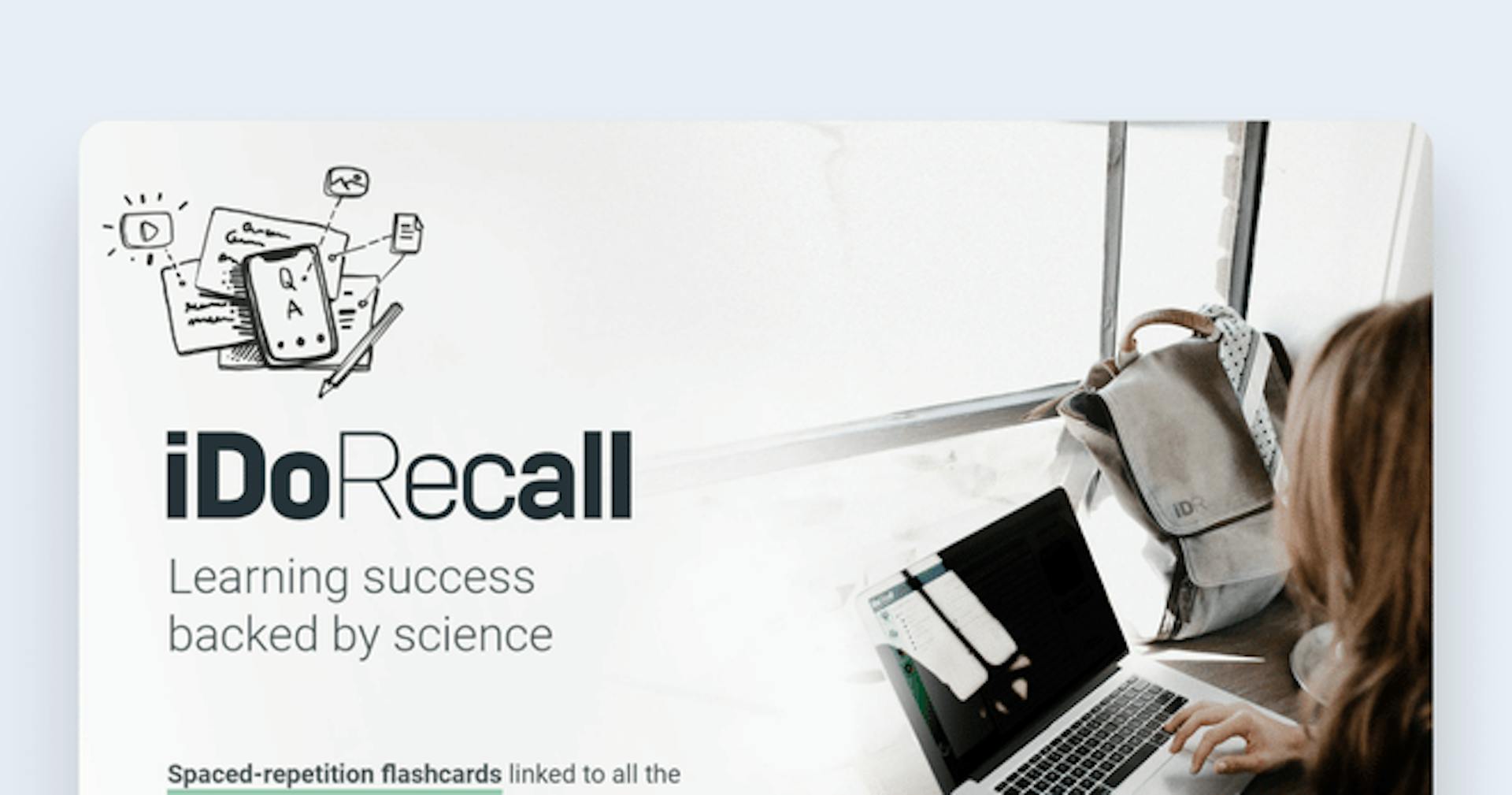 Spaced repetition website - iDoRecall