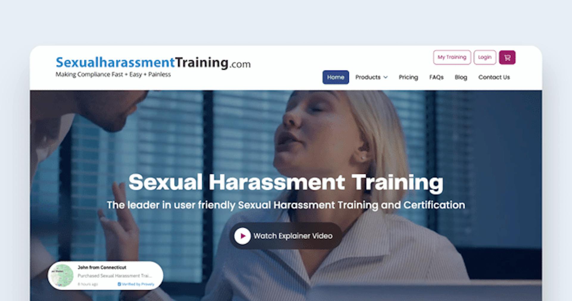 Sexual Harassment Training Course - Sexual Harassment Training (SexualHarassmentTraining.com)