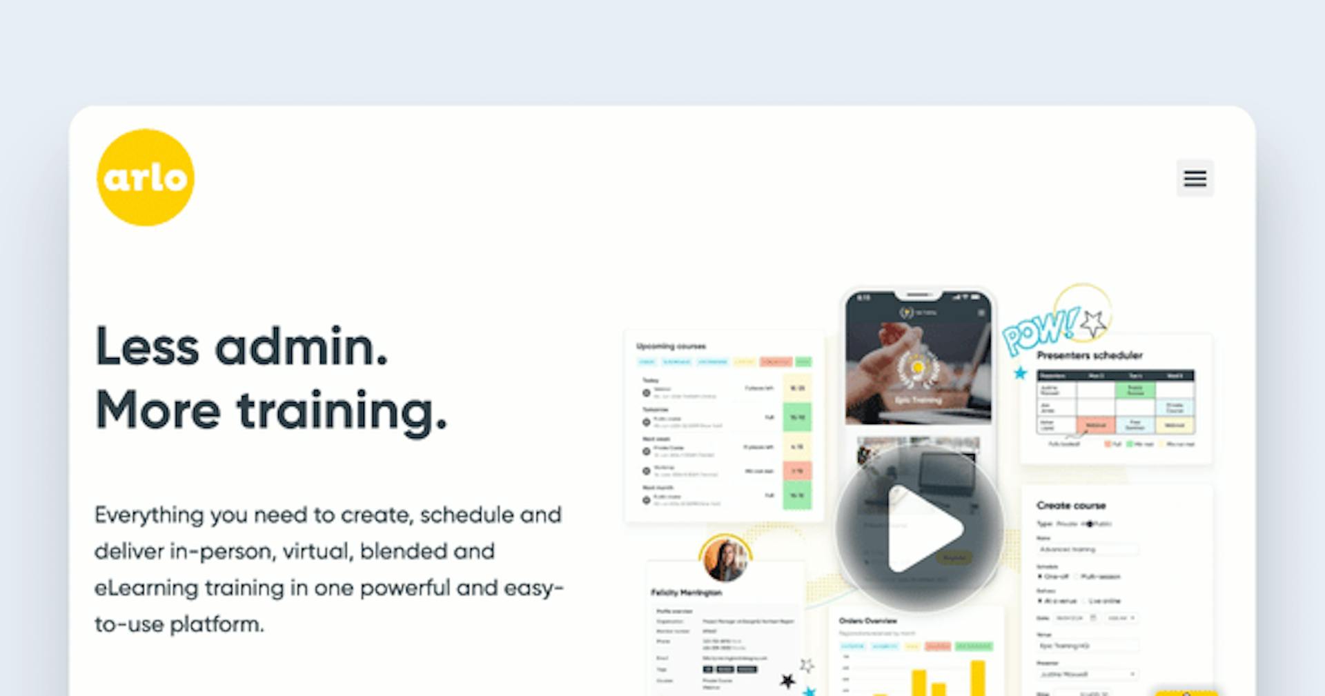 Online teaching platform - Arlo