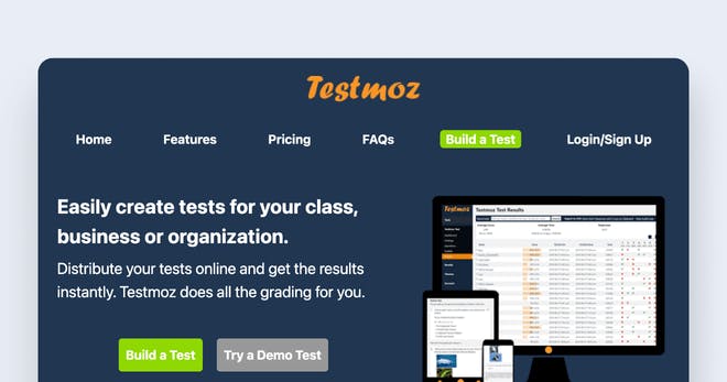 Quiz app maker - Testmoz