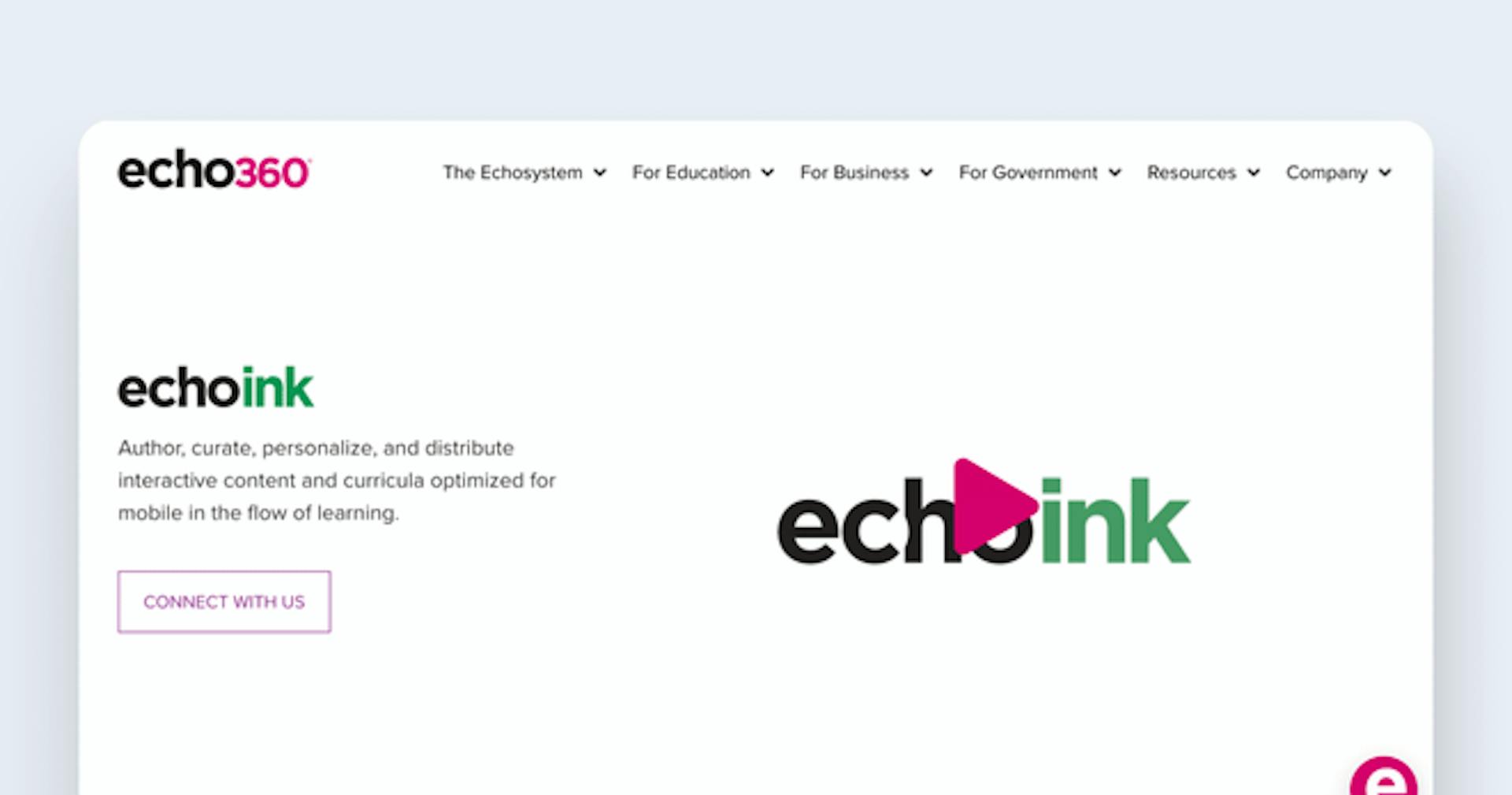 SCORM software - EchoInk