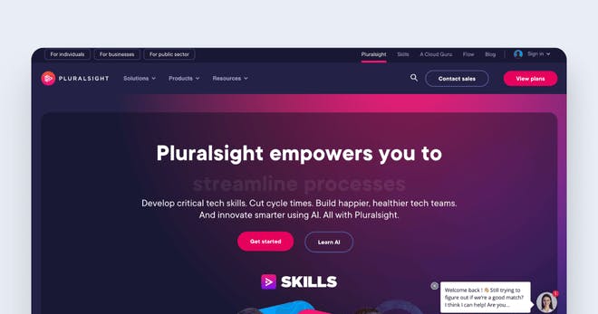 Upskilling Platforms - Pluralsight