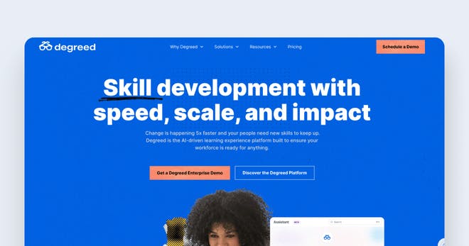 Upskilling platform - Degreed