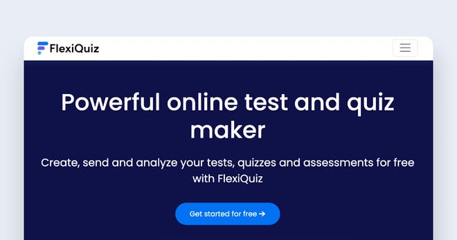 Logiciel de quiz - FlexiQuiz