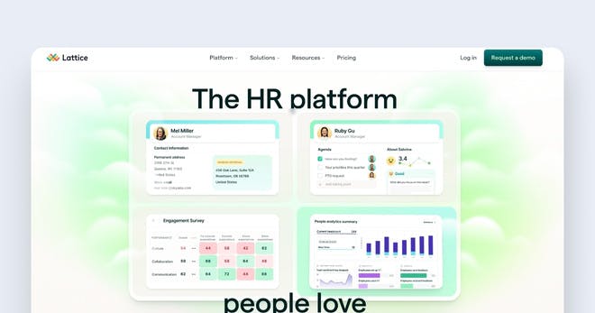 AI tool for HR - Lattice