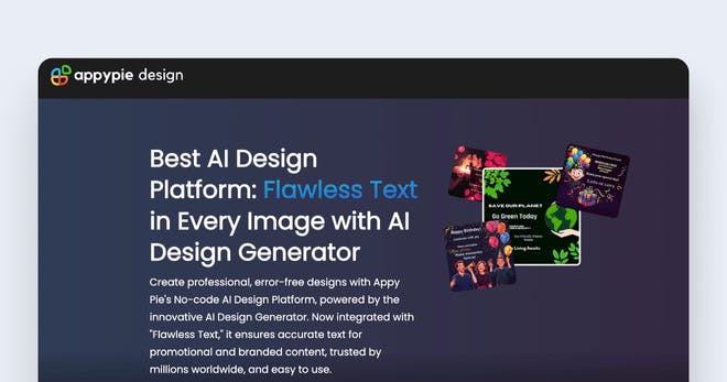 Best AI platform - Appy Pie Design