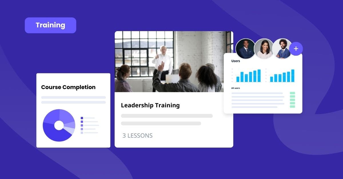 SC Training platform dashboard