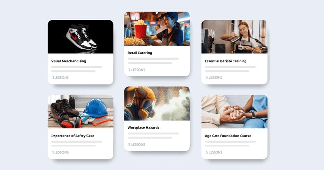 eLearning platform - SC Training Editable Course Library