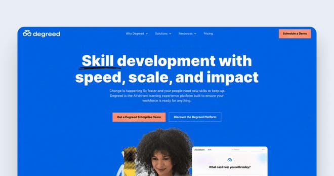 Personalized learning platform - Degreed