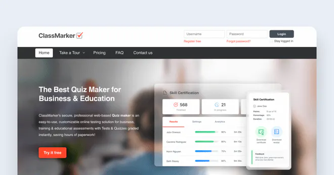 Maker Testing Top 10 free test making software | SC Training