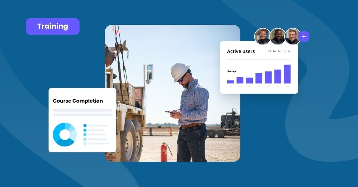 A man researching about computer based training examples on his phone.