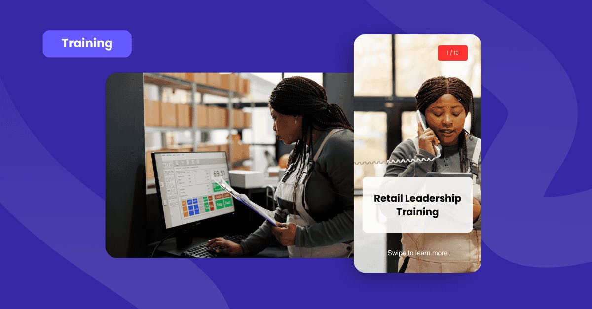 Retail leadership training