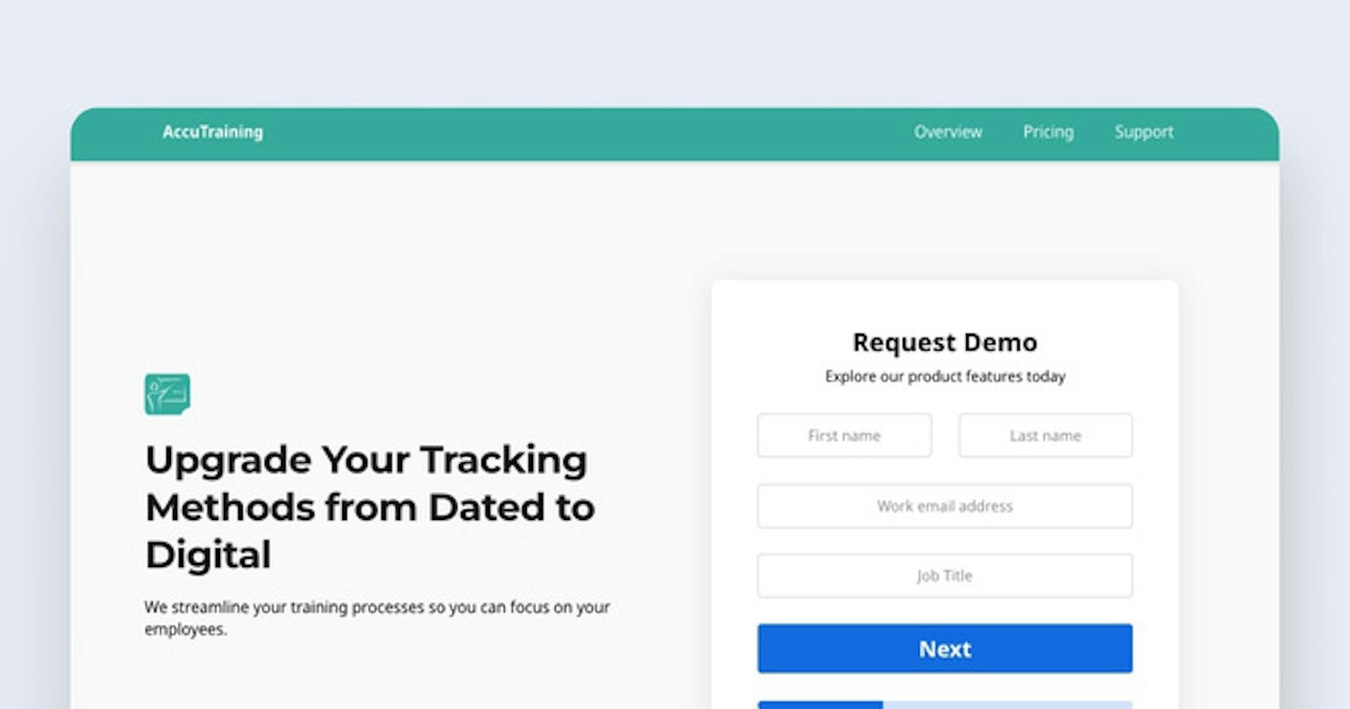 Employee training tracker - AccuTraining