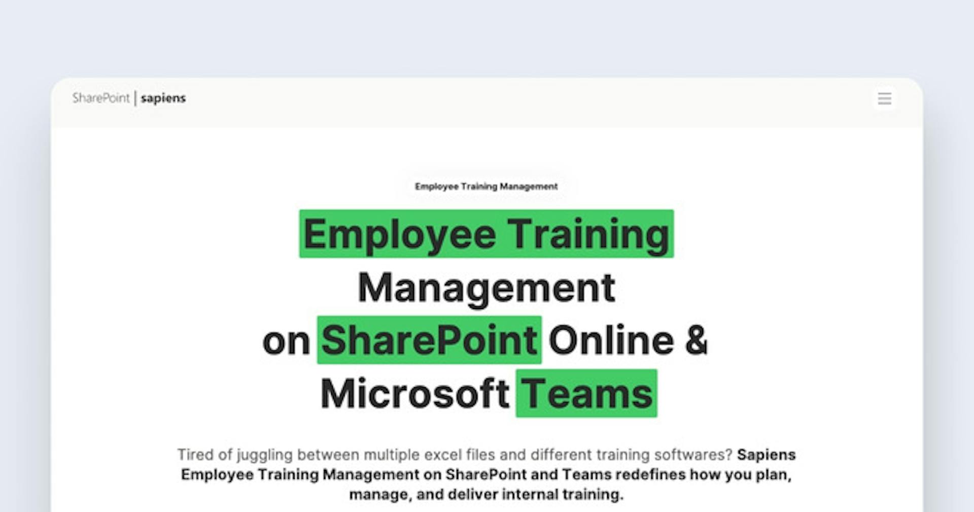 Employee training tracker - SharePoint