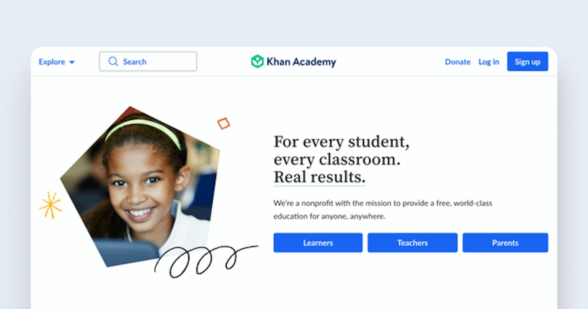 Plateforme de cours en ligne - Khan Academy