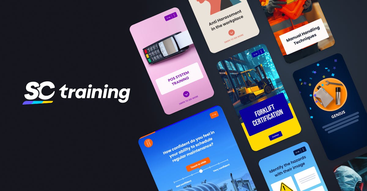 Create with AI SC Training A mobile LMS logo