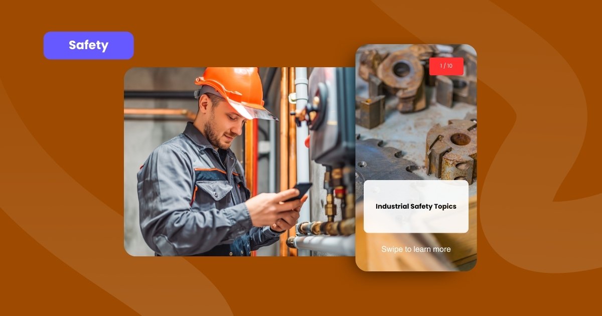 Online tools to discuss industrial safety topics