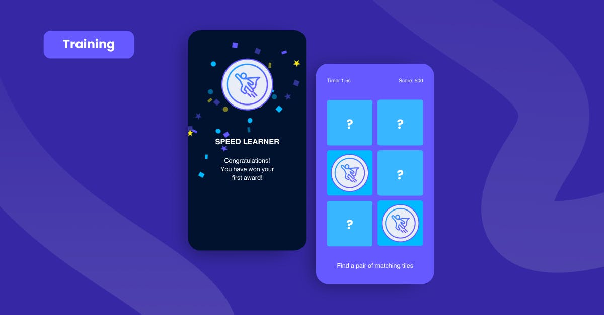 Gamification and achievements on SC Training