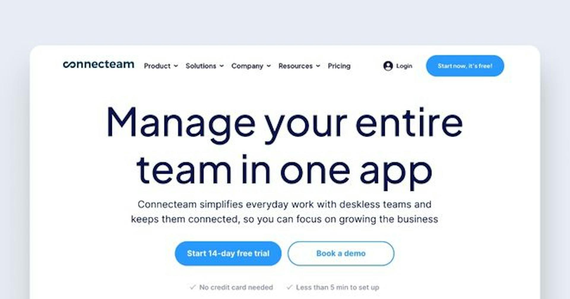 Staff management software - Connecteam