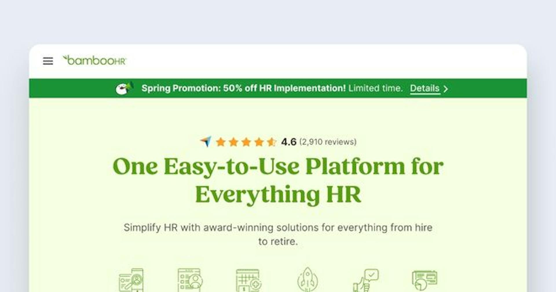 Staff management software - BambooHR