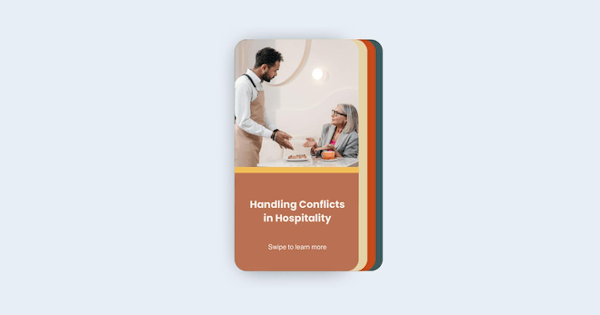 Handling conflicts in hospitality course on SC Training