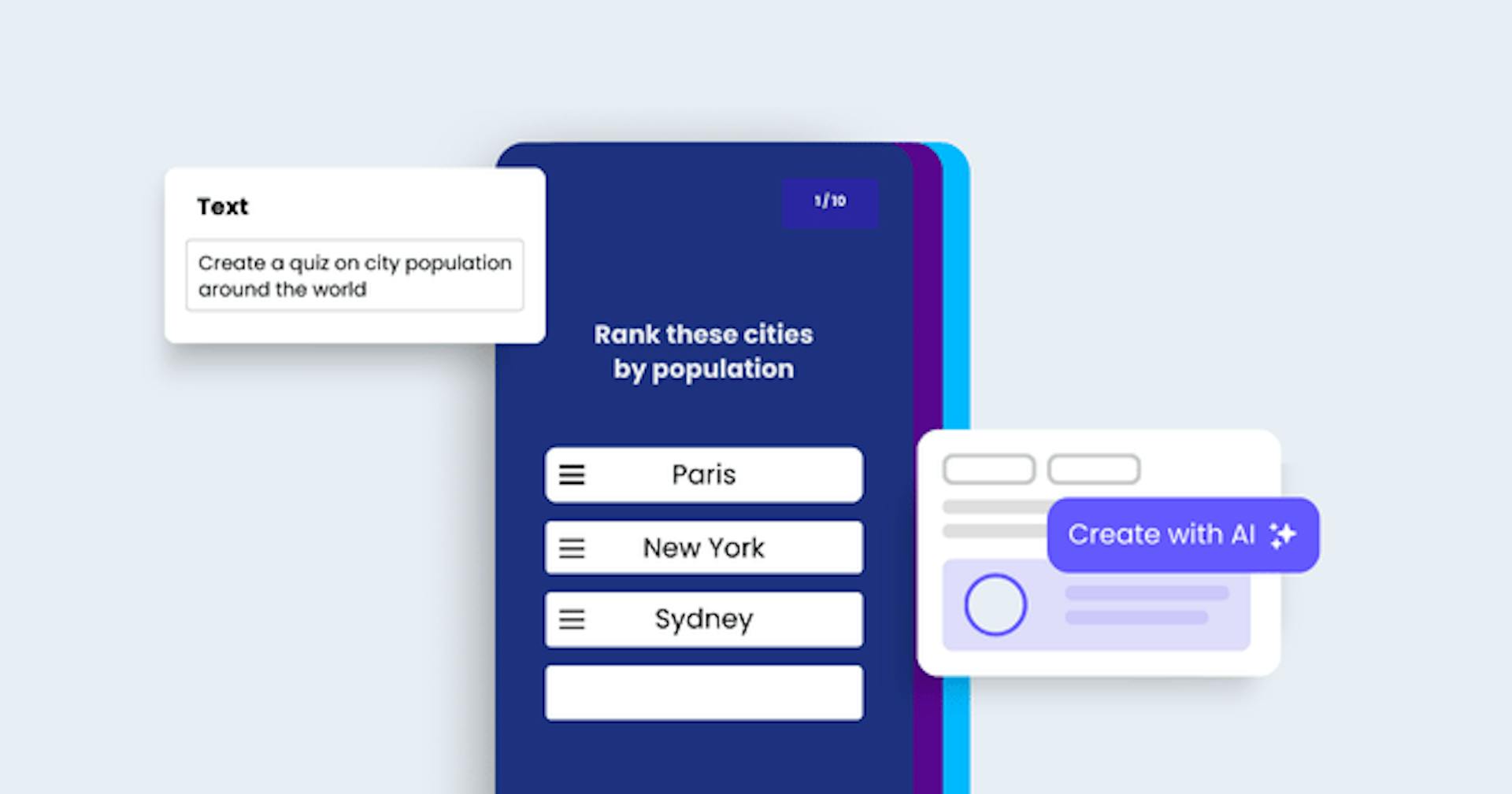 SC Training AI gamification quiz feature