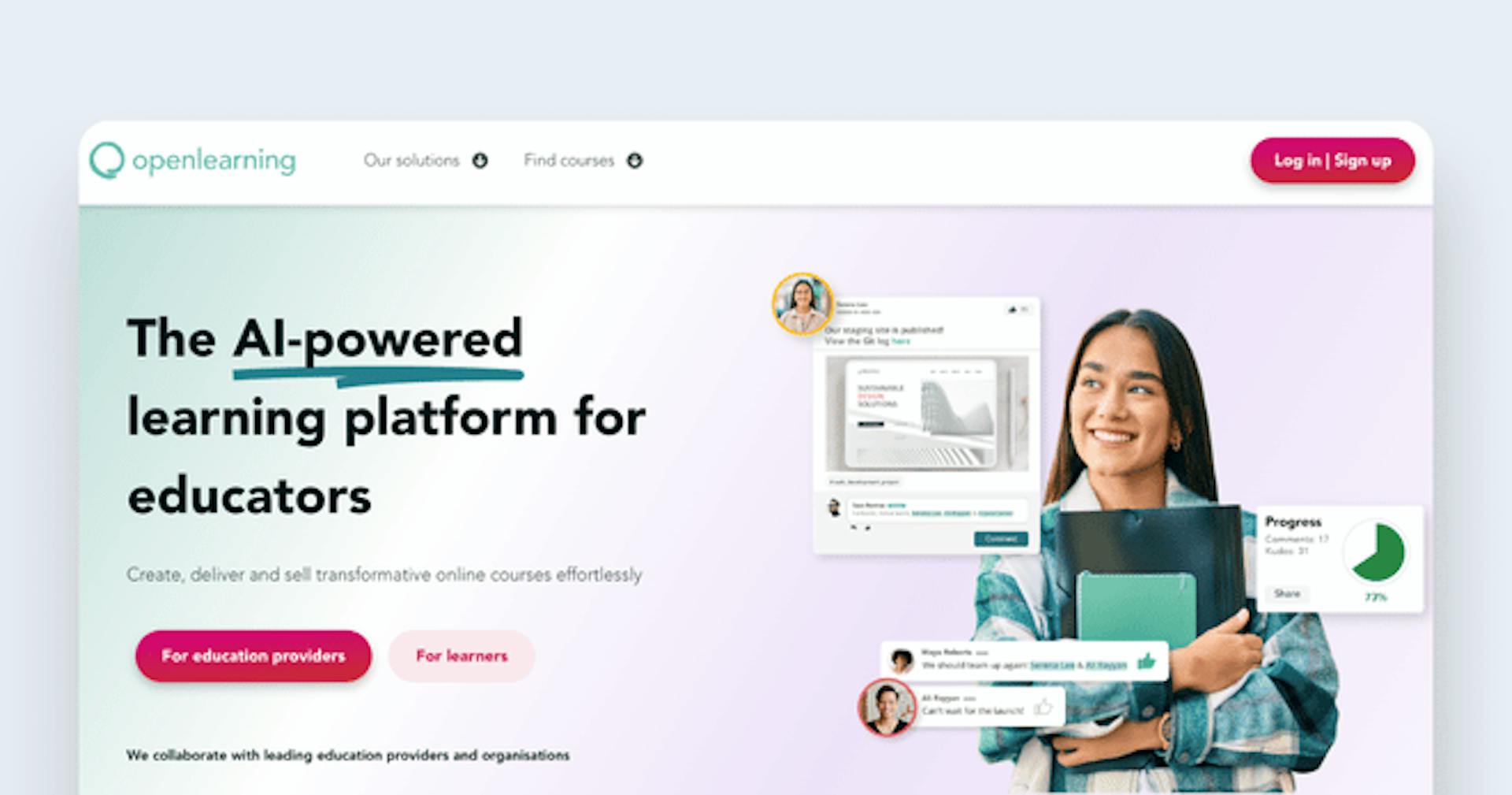 Social media learning platform - OpenLearning