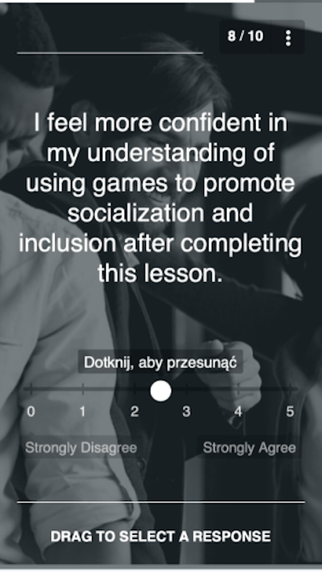 Training Survey Question Example #2