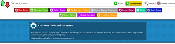 Best Online Classroom Timers to Use with Students - Educators Technology