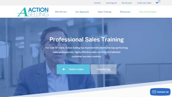 Free Sales Training Platform - Action Selling