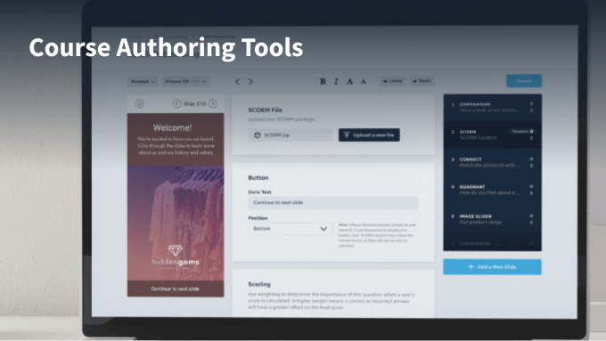 Course Authoring Tools