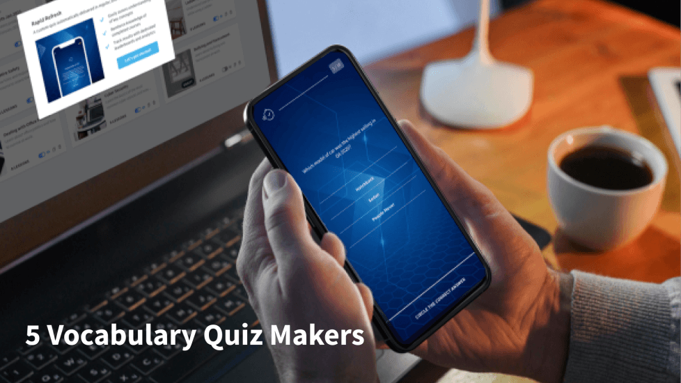 5 Vocabulary Quiz Makers