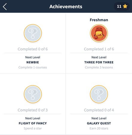 Personalized learning platform - EdApp Custom Achievements