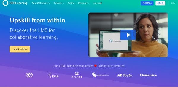 Digital Adoption Platform - 360learning