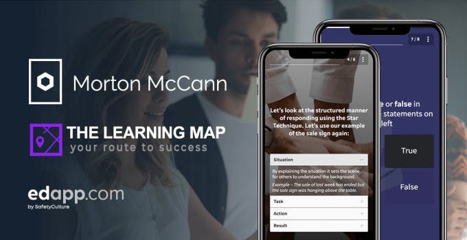 Morton McCann use SC Training (formerly EdApp) blended learning approach to ISO training