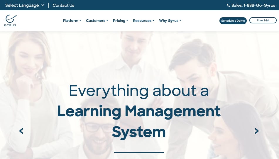 SaaS LMS – Gyrus