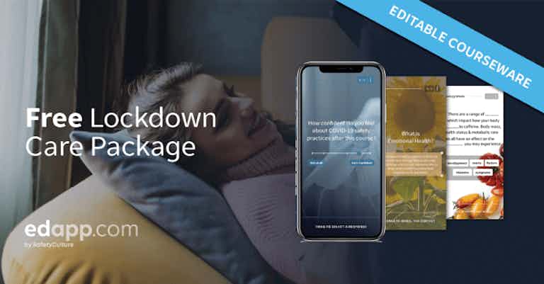 Free courseware: Lockdown Care Package