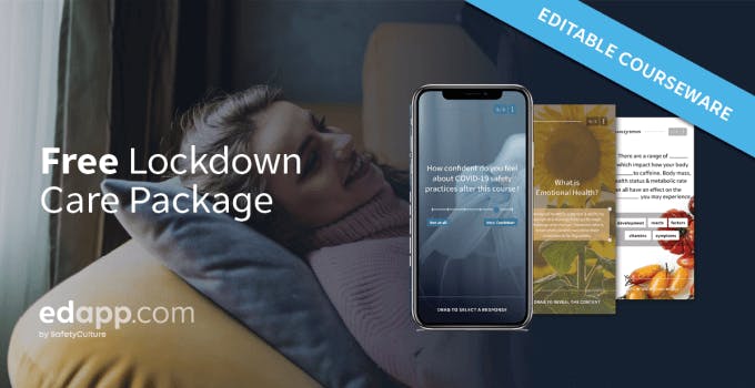 Free courseware: Lockdown Care Package