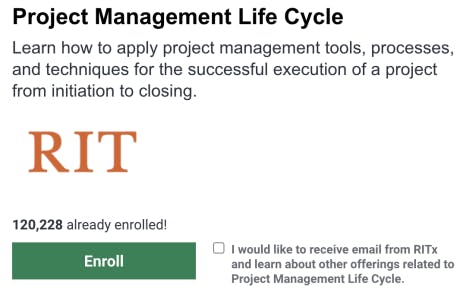 Project Management Training Free - Rochester Institute of Technology