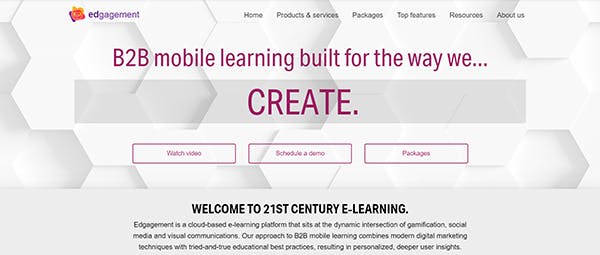 Gamified learning platform - Edgagement