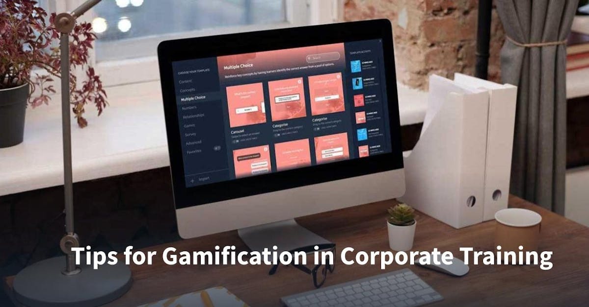 Tips for Gamification in Corporate Training