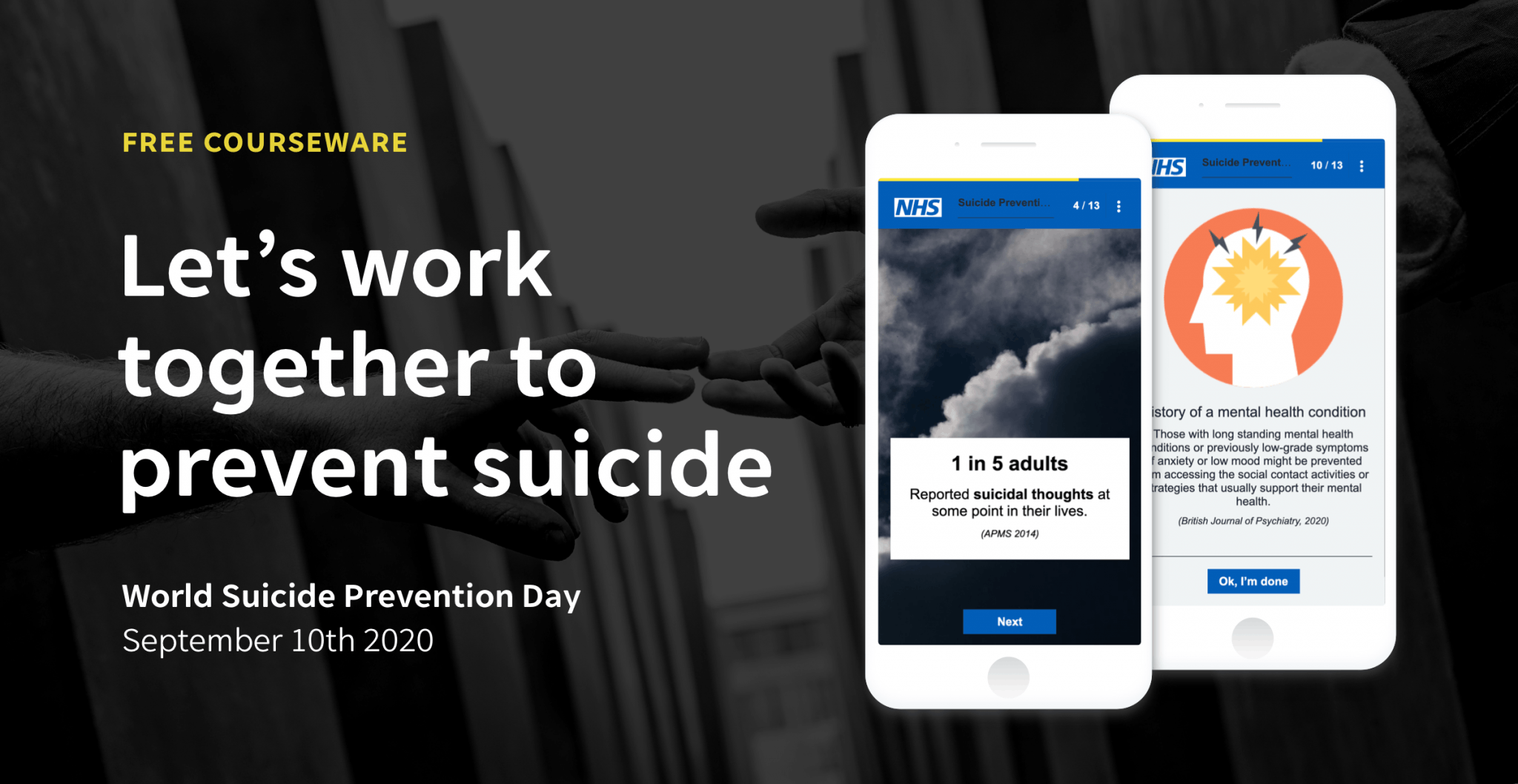 New course: Suicide prevention