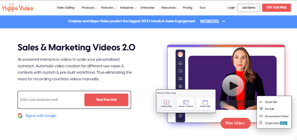Tool to Distribute Your Explainer Video - Hippo Video