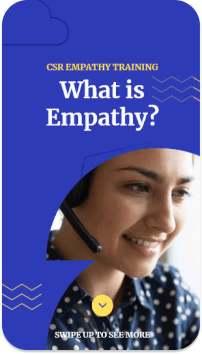 Customer Service Scenarios for an Elearning Course - EdApp Empathizing with Customers