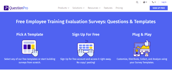 Training Evaluation Tool - Questionpro