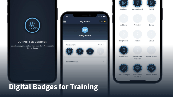 Digital Badges for Training
